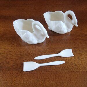 Lenox Swan Salt Keeper, Trinket Keeper